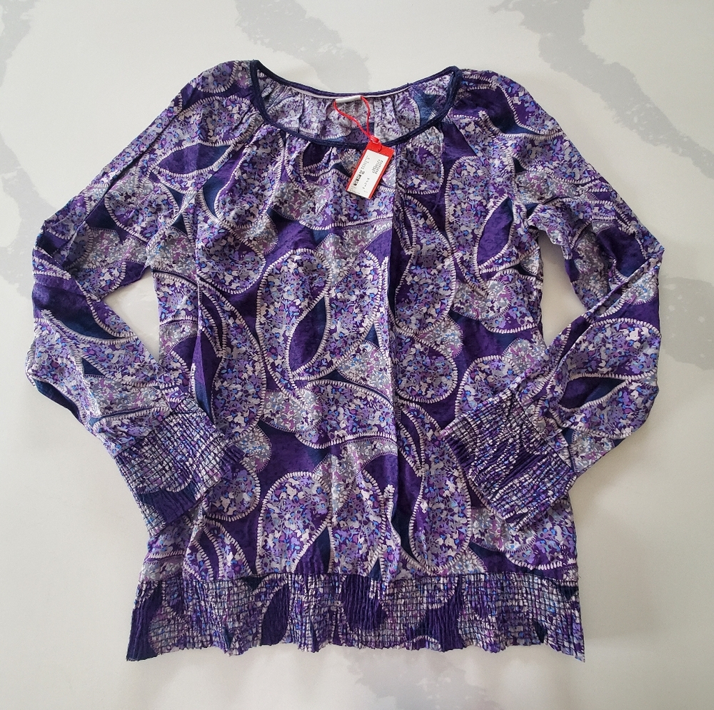 Esprit Paisley Long Sleeve Blouse